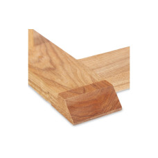 relaxdays Garderobenständer 102 x 47 x 50 cm, Natur