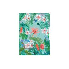 Herlitz Notizheft Ladylike Jungle A4, 2 x 40 S., liniert/kariert