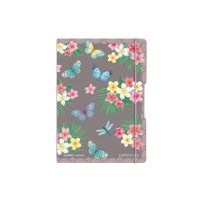 Herlitz Notizheft Ladylike Jungle A4, 2 x 40 S., liniert/kariert