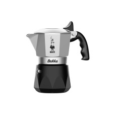 Bialetti Espressokocher New Brikka 2 Tassen, Silber