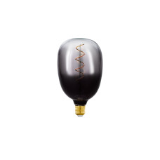 EGLO Leuchten Lampe 4 W E27 Grau-Schwarz-Transparent