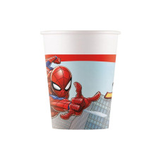 Amscan Einwegbecher Spiderman 8 Stück