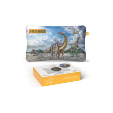 Smartsleep Kinder Kopfkissenbezug Comfort T-Rex-World 50 x 32 cm