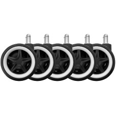 LC-Power Rollen LC-CASTERS-DRIFT 5er Set Weiss