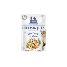 Brit Nassfutter Care Fillets Gelée Huhn & Käse, 85 g