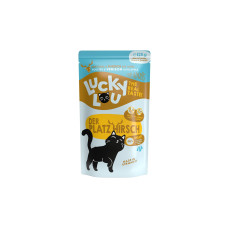 Lucky Lou Nassfutter Lifestage Adult Geflügel & Hirsch, 125 g