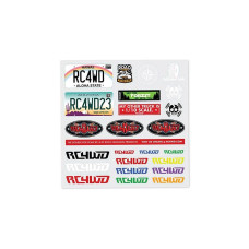 RC4WD Aufkleber RC4WD klein RC4WD Aufkleber RC4WD klein