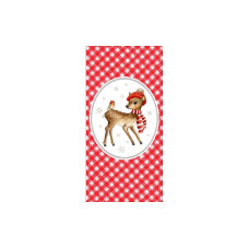 Braun + Company Taschentücher Little Bambi 10 Stück, Rot