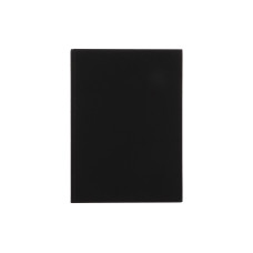 Büromaterial Notizbuch A4, Blanko, Schwarz