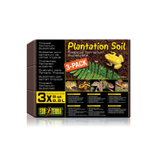 Exo Terra Bodensubstrat Plantation Soil – Brick, 26.4 l