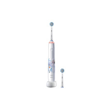 Oral-B Rotationszahnbürste Junior Pro Frozen Weiss