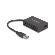 Delock Netzwerk-Adapter USB-A – SFP 1Gbps Schwarz Delock Netzwerk-Adapter USB-A – SFP 1Gbps Schwarz