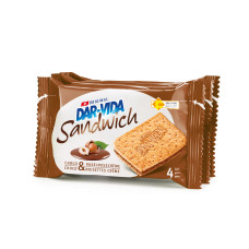 DAR-VIDA Snack Sandwich Choco & Haselnusscrème 195 g