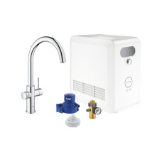 GROHE Küchenarmatur Blue Professional C-Auslauf Set Chrome GROHE Küchenarmatur Blue Professional C-Auslauf Set Chrome