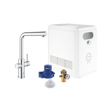 GROHE Küchenarmatur Blue Professional L-Auslauf Set Chrome GROHE Küchenarmatur Blue Professional L-Auslauf Set Chrome
