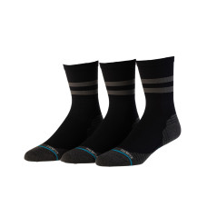 STANCE Socken Franchise UL Crew Schwarz 3er-Pack