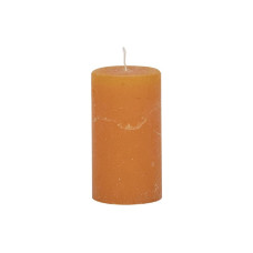 Weizenkorn Kerze Ice 9 cm x 5 cm, Mandarine, 6 Stück