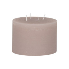 Weizenkorn Mehrdochtkerze Ice 10 cm x 14 cm, Beige, 1 Stück