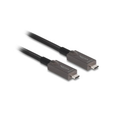 Delock Optisches Kabel 4K 10Gbps USB Type-C - USB Type-C, 15 m