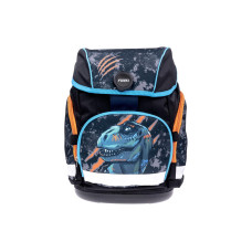 Funki Schulthek-Set Joy-Bag Blue Dinosaur, 4-teilig