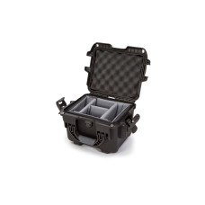 Nanuk Kunststoffkoffer 908 - mit Trennwand Schwarz