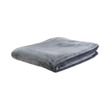 COCON Decke Fleece Chinchilla 150 x 200 cm, Grau