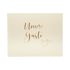 Goldbuch Foto-Gästebuch Herzklopfen 29 x 23 cm, 50 Seiten, Beige Goldbuch Foto-Gästebuch Herzklopfen 29 x 23 cm, 50 Seiten, Beige