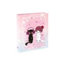 Goldbuch Ringbuch Music for Cats 4 cm, Rosa Goldbuch Ringbuch Music for Cats 4 cm, Rosa