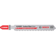 Bosch Professional Stichsägeblatt EXPERT Carbon Fiber Clean T 108 BHM, 3 Stk
