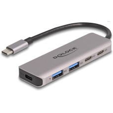 Delock USB-Hub 2x USB C 5Gbps/2x USB A 5Gbps