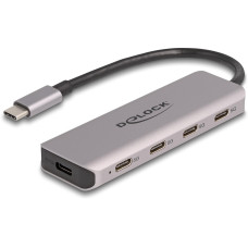 Delock USB-Hub 4x USB C 5Gbps