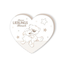 Herding Kissen Lieblingsmensch 29 x 33 cm, Weiss Herding Kissen Lieblingsmensch 29 x 33 cm, Weiss