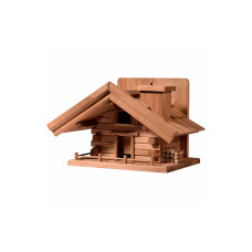 dobar green label Vogelhaus St. Moritz, 33 x 24.5 x 21 cm, Holz
