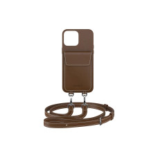 Urbany's Necklace Case Handekette+ iPhone 15 Plus Espresso Martini