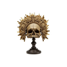 Kare Dekofigur King Skull Gold