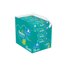 Pampers Feuchttücher Fresh Clean Aloe 15 x 80 Stk.