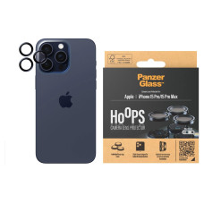 Panzerglass Lens Protector Rings HOOPS iPhone 15 Pro / 15 Pro Max Blau Panzerglass Lens Protector Rings HOOPS iPhone 15 Pro / 15 Pro Max Blau