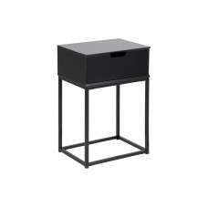 AC Design Nachttisch Mitra 40 x 30 x 61,5 cm, Schwarz