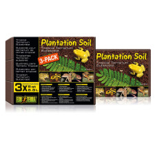 Exo Terra Bodensubstrat Plantation Soil – Brick, 26.4 l