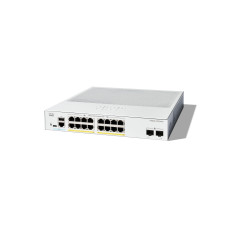 Cisco PoE+ Switch Catalyst C1300-16FP-2G 18 Port