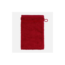 Frottana Waschhandschuh Pearl 15 x 20 cm, Rot