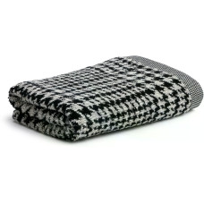Möve Handtuch Brooklyn 50 x 100 cm, Schwarz/Weiss Möve Handtuch Brooklyn 50 x 100 cm, Schwarz/Weiss