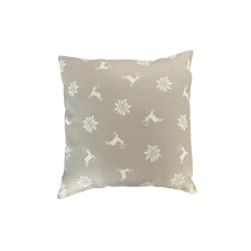 Hubatka Kissenbezug Hirsch 43 x 43 cm, Beige