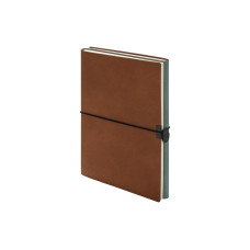 Kolma Notizbuch Smooth 2 in 1, A5, dotted / blanko, Braun / Türkis
