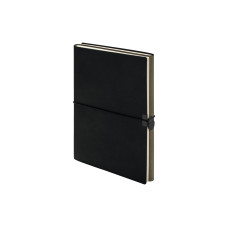 Kolma Notizbuch Smooth 2 in 1, A5, dotted/blanko, Schwarz/Olive