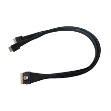 Highpoint SAS-Kabel SFF-8654 - 2x SFF-8611 50 cm