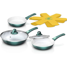 Genius Pfannen-Set Genius Cerafit Fusion 20 cm/24 cm/28 cm