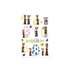 Herma Stickers Sticker Ostern Hasenparty