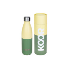 KOOR Trinkflasche Giallo / Oliva 500 ml