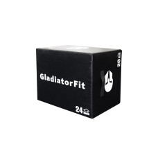 Gladiatorfit Schaumstoff-Plyobox zum Springen 3 in 1